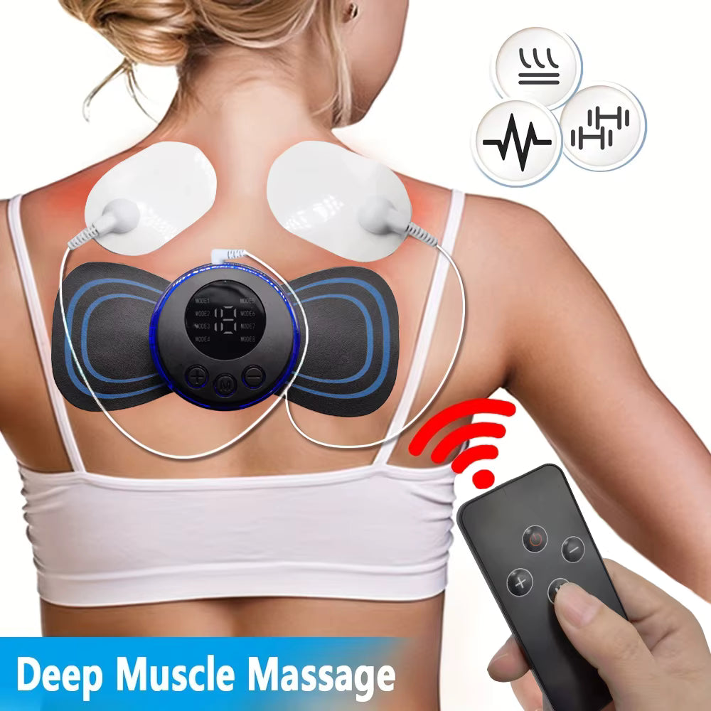 Masajeador EMS ZenPulse Care — Alivio Inmediato de Cuello y Espalda