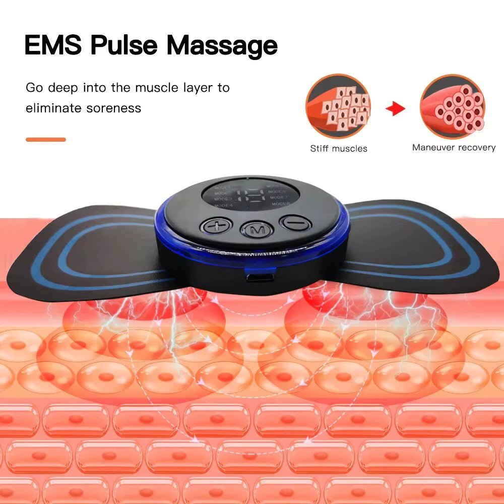 Masajeador EMS ZenPulse Care — Alivio Inmediato de Cuello y Espalda